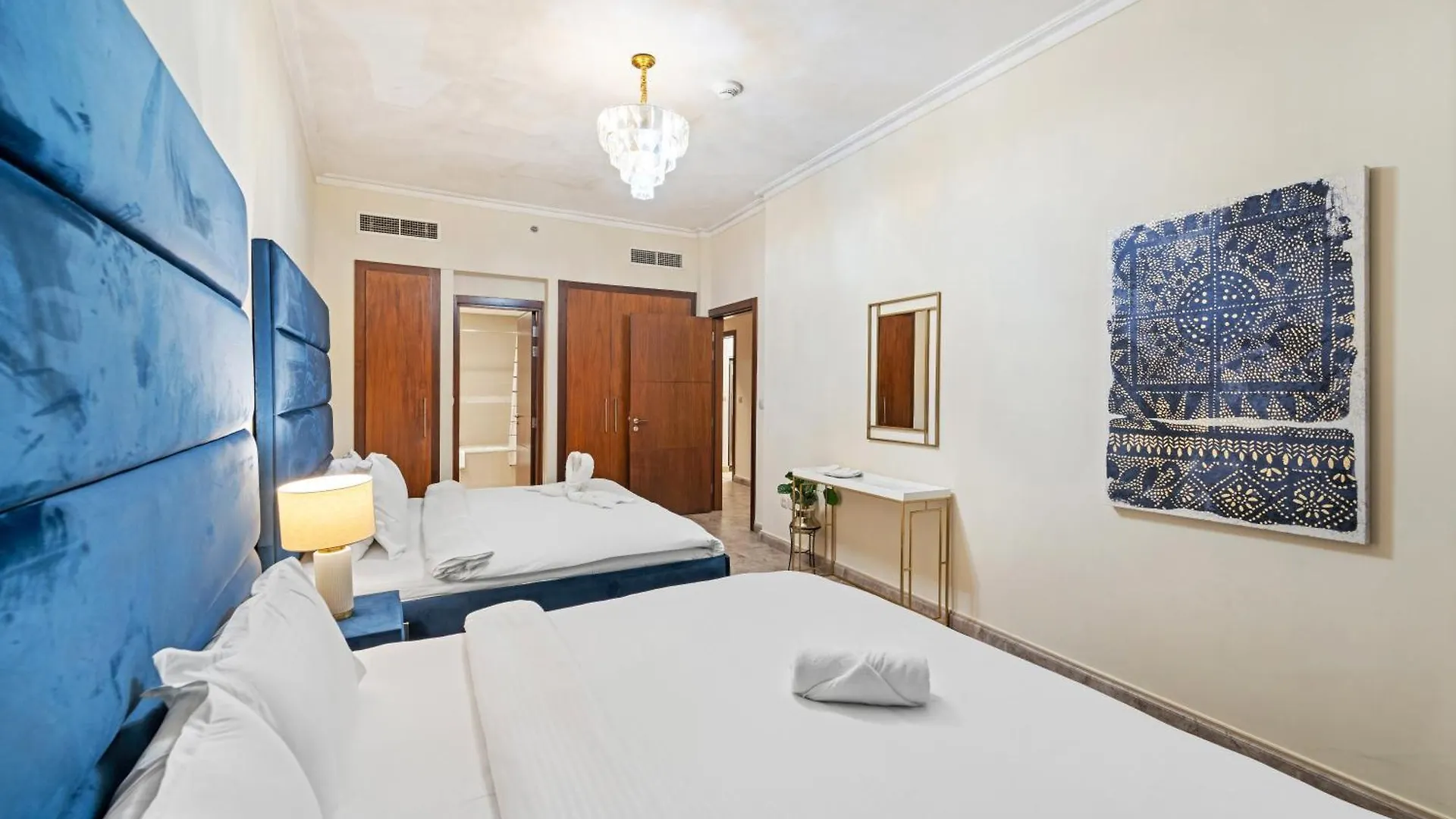 Apartment First Class 2Br With Full Dubai Skyline & Sea View