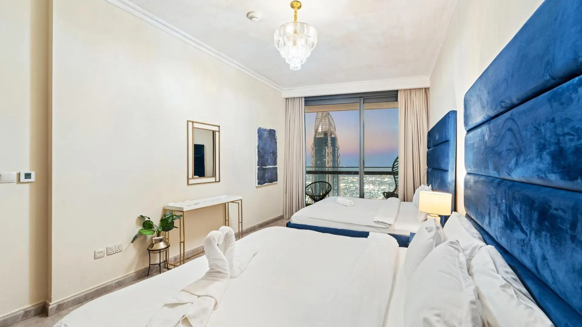 First Class 2Br With Full Dubai Skyline & Sea View 0*,  ОАЭ
