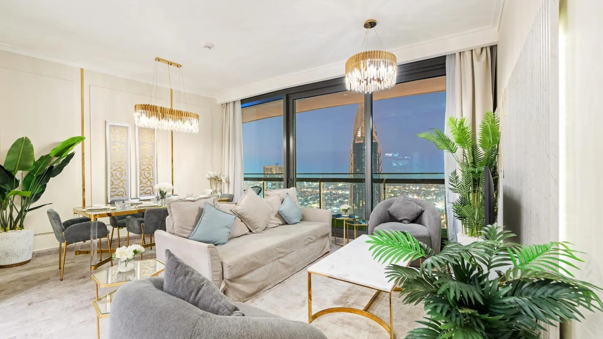 Апартаменты First Class 2Br With Full Dubai Skyline & Sea View ОАЭ